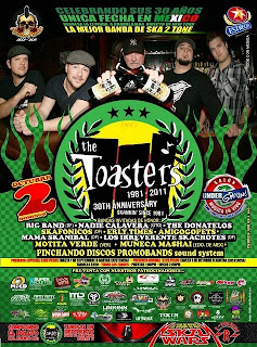 The Toasters en México 2011 Guadalajara