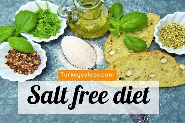 Salt free diet  it helps rid the body of excess water .