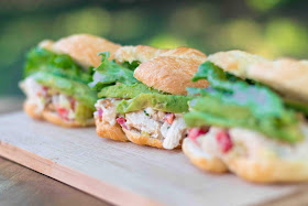 How to Make Mini Chicken Salad Sandwiches and Air Fryer Potato Chip Recipes