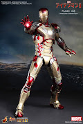 Hot Toys 1/6 Movie Masterpiece Diecast: Iron Man 3Mark 42 (fig kai )