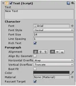 Unity 3D: إضافة unity UI Elements إلى Canvas اللعبة