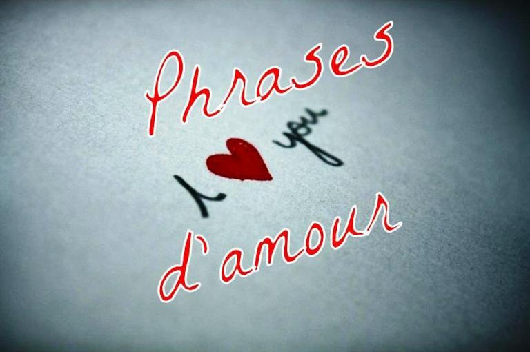 Photos d'amour d'une phrase d'amour, coeur i love you