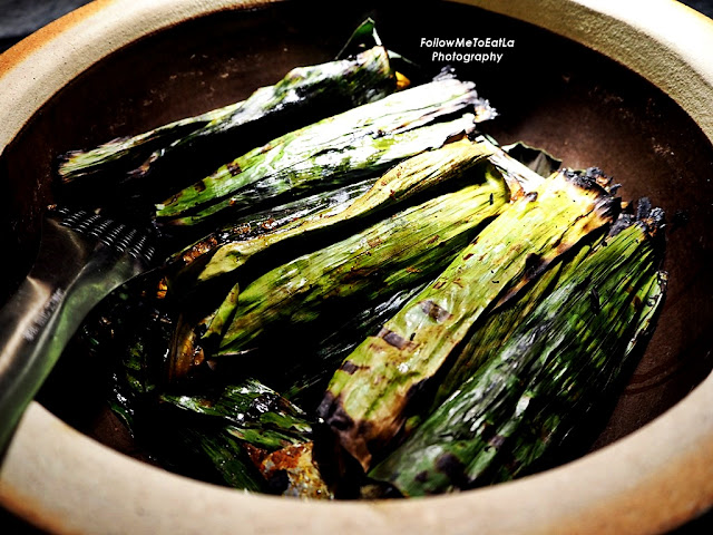 Assorted Grilled Fish Wrapped In Banana Leaf