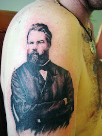 Tatuaje de Herman Melville