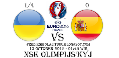 "Bandar Poker - Prediksi Skor Ukraine vs Spain Posted By : Prediksibolajituuu.blogspot.com"