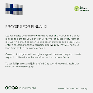 World Prayer Stretch Day 60: Prayers for Finland