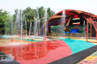 Fountain Futsal The Jungle Waterpark Bogor