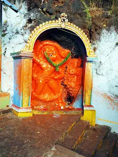 Lord Hanuman at Mangalagiri Temple