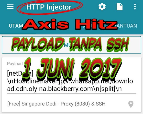 Payload Http Injector 1 Juni 2017 Tanpa Ssh