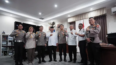 Walikota Depok Menerima Kunjungan Silahturahmi Kapolres Depok