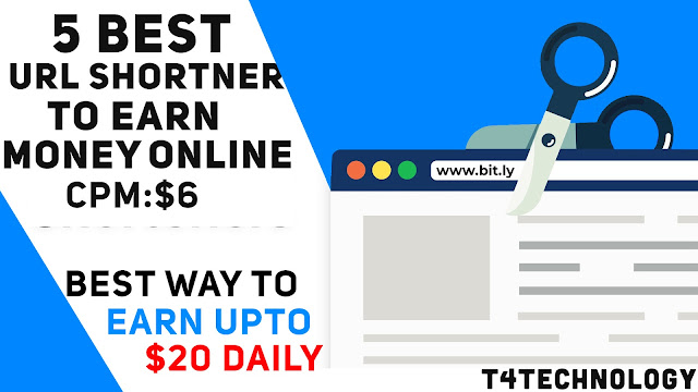 5 Best and Trusted URL Shortner website to Earn Money