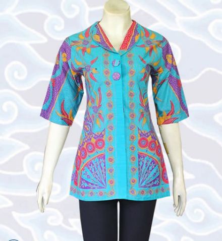 23 Contoh  Model Baju  Batik  Atasan Terbaru  2019