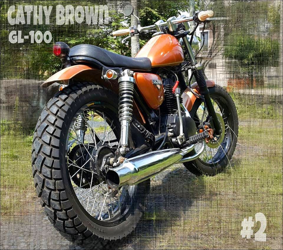 MOTOR BEKAS HONDA GL100 MODIF JAPSTYLE MURAH JAKARTA LAPAK