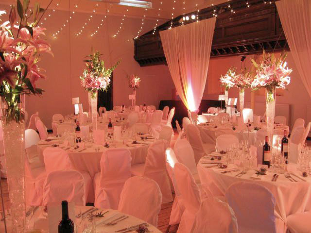 Wedding Decorations Lighting Insert shows a dramatic and elegant touch to 
