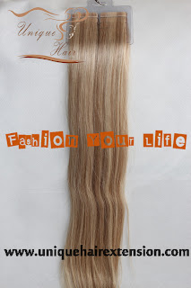 40pcs tape hair weft extensions