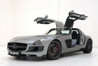 2011 Brabus 700 Biturb twin-turbo engine with 700 hp