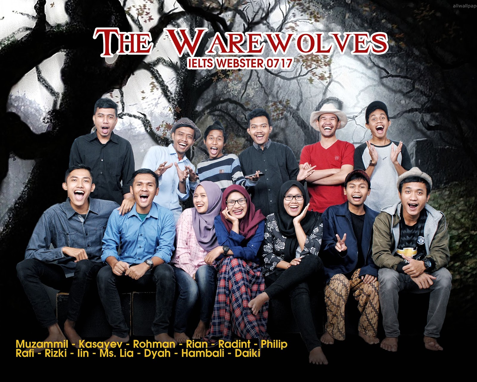 kelas IELTS WAREWOLVES