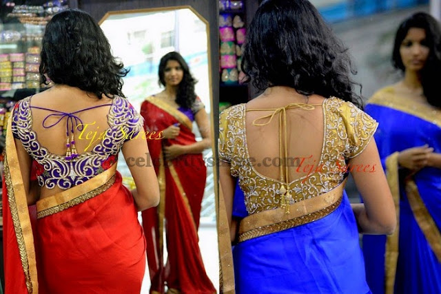 Rich Wedding Blouses by Teja Sarees