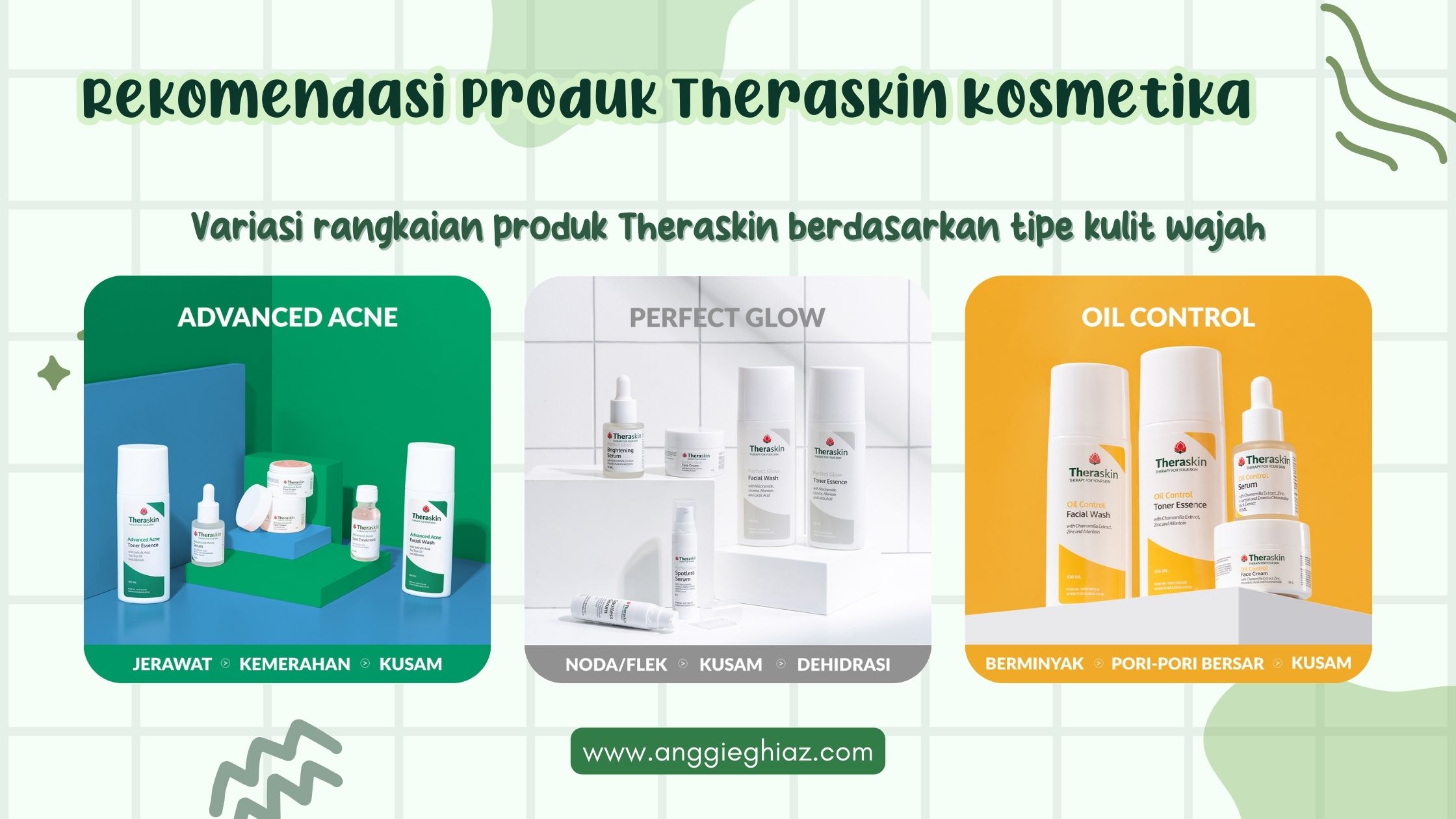 Rekomendasi Theraskin Skincare