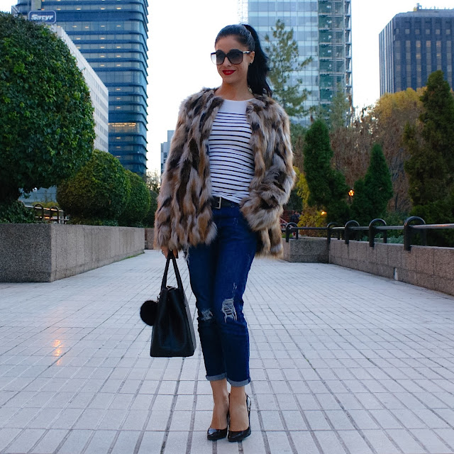 La Caprichossa, blog moda, Fur Coat outfit 