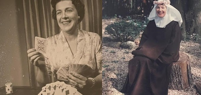 Ann Miller… a wife and mother who became a nun