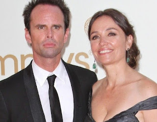 Late Leanne Goggins with her former husband Walton Goggins