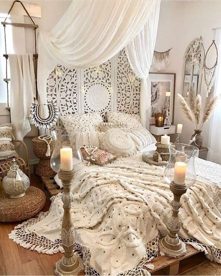 bohemian bedroom ideas 