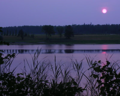 Rainy River at Sunrise