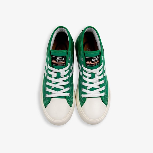 Maverick Mid Green White