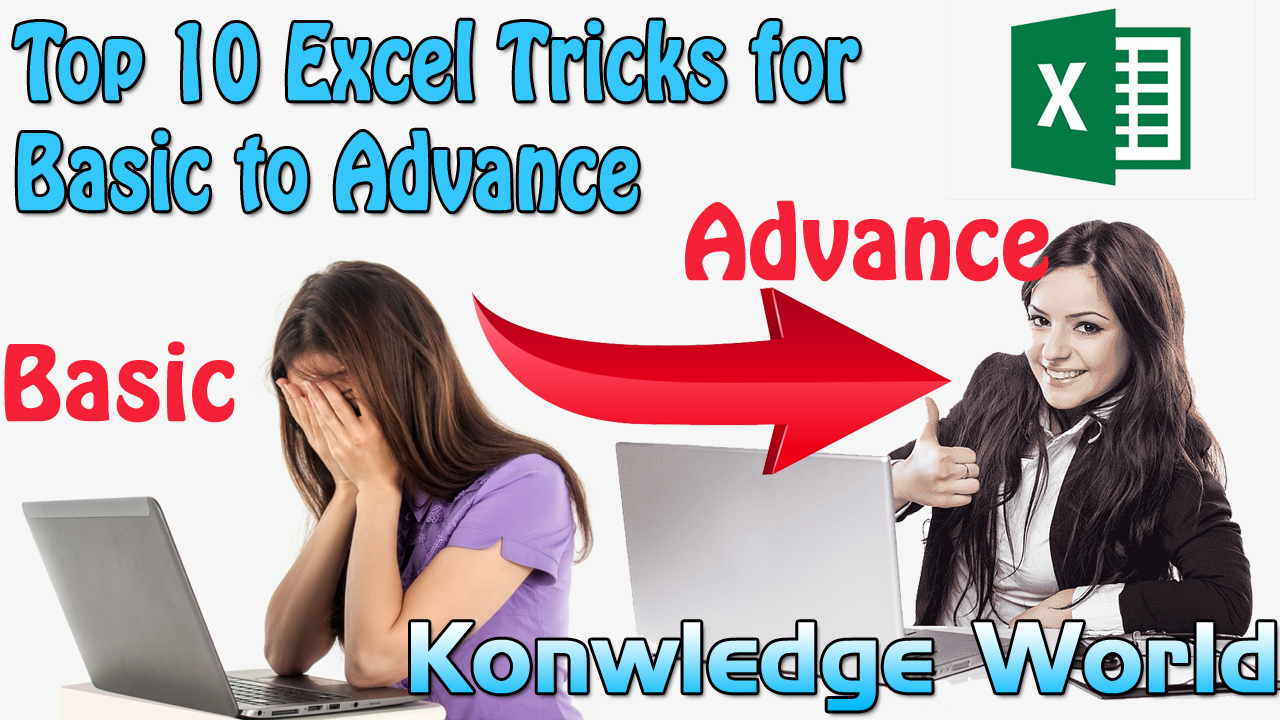 Top 10 Excel Tips and Tricks for Basic to Advance - Knowledge World