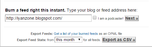 7 Langkah Mendaftarkan Blog Ke Feedburner