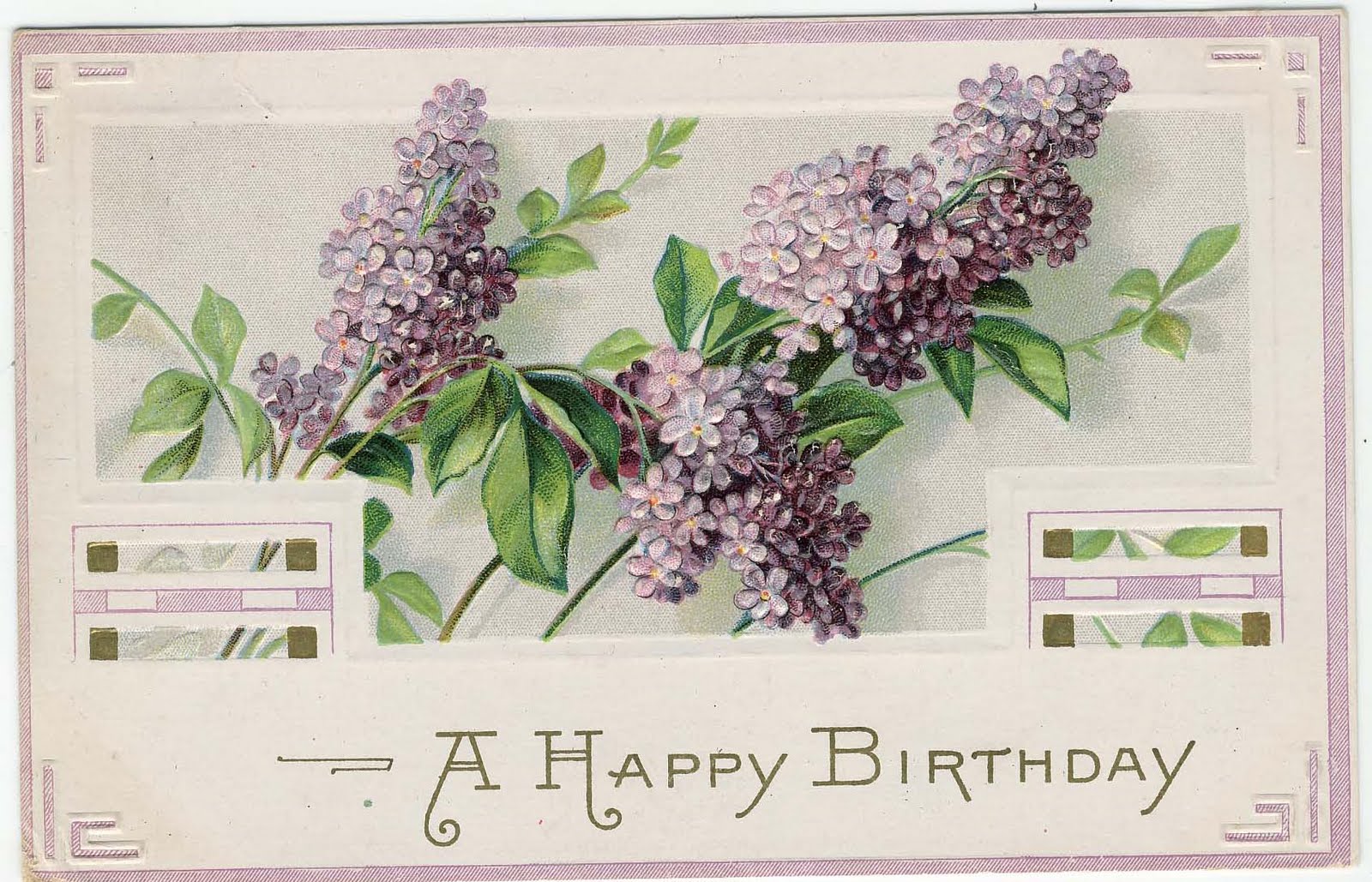 Treasures-n-Textures: Vintage Birthday Wishes