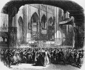 Meyerbeer: Le prophète – Act 4, scene 2, of the original production, set design by Charles-Antoine Cambon and Joseph Thierry