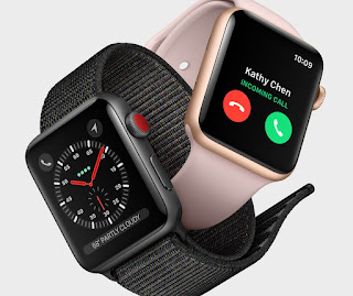 Source: Apple. Apple Watch 3 includes phone capabilities.