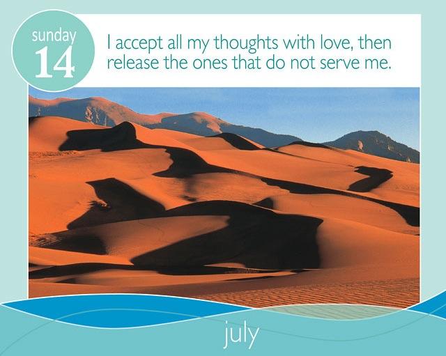 Affirmation for today ~ July 14, Sunday ♥