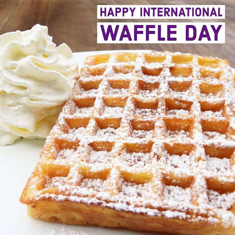 International Waffle Day Wishes for Instagram