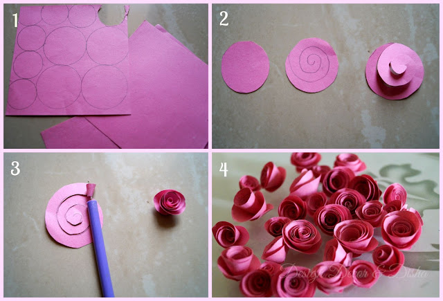 DIY Paper Roses