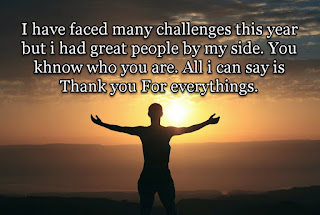 Staying Alive is Not Enough :I have faced many challenges this year but i had great people by my side. You khnow who you are. All i can say is Thank you For everythings