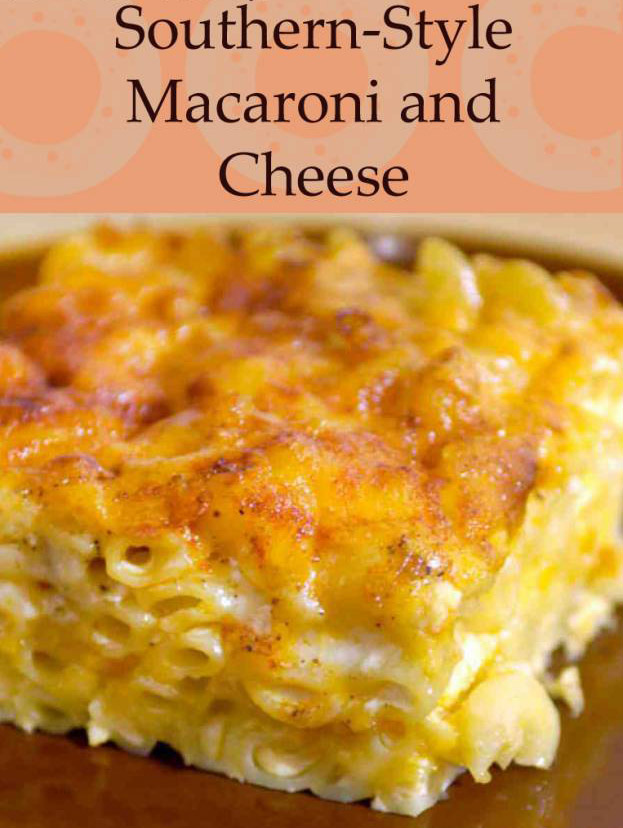 cooking of the world: Southern Baked Macaroni and Cheese