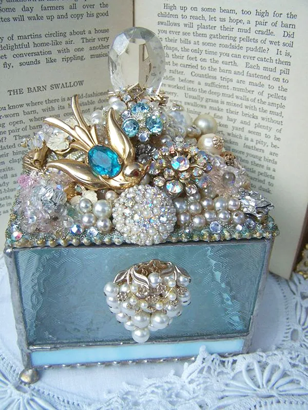Repurposed Jewelry Box