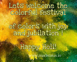 Colorful Holi Greetings, Quotes, Slogans, Facebook, Whatsapp