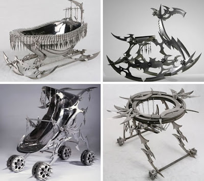 Iron And Creative Sculptures