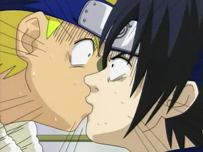 naruto and sasuke kiss. MSCR: Naruto Shippuden