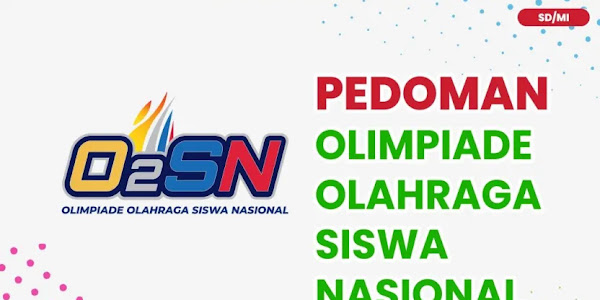 Pedoman O2SN Jenjang SD/MI Tahun 2023