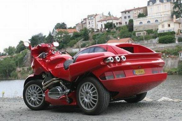 Ferrari Car - Motorcycle