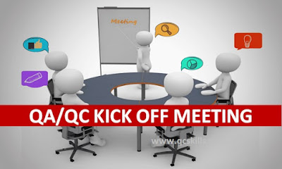 QA/QC kick off meeting (KOM) Example