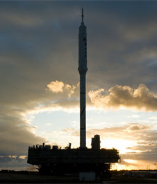 327-foot-tall Ares I-X rocket