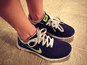 My new Nike Frees! Noel picked them out for me and I LOVE them, . (nike frees)