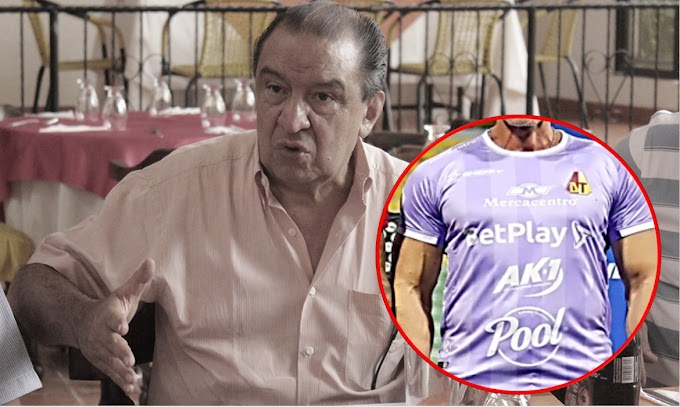 DEPORTES TOLIMA, de frente contra el cáncer: ojo a la campaña que adelantará con una de sus nuevas camisetas, en homenaje a Gabriel Camargo