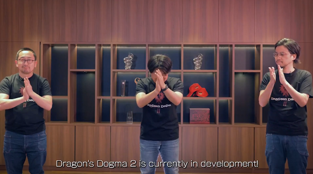 Dragon's Dogma 2 directors development 10 year anniversary Daigo Ikeno Hideaki Itsuno Kenichi Suzuki Japanese bow